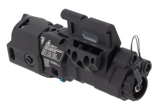IR illuminator and green laser MAWL